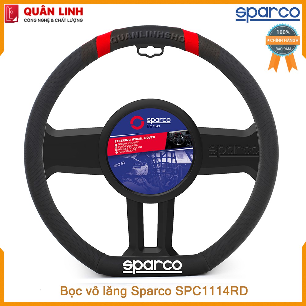 Bọc vô lăng cao cấp chính hãng Sparco  SPC1114