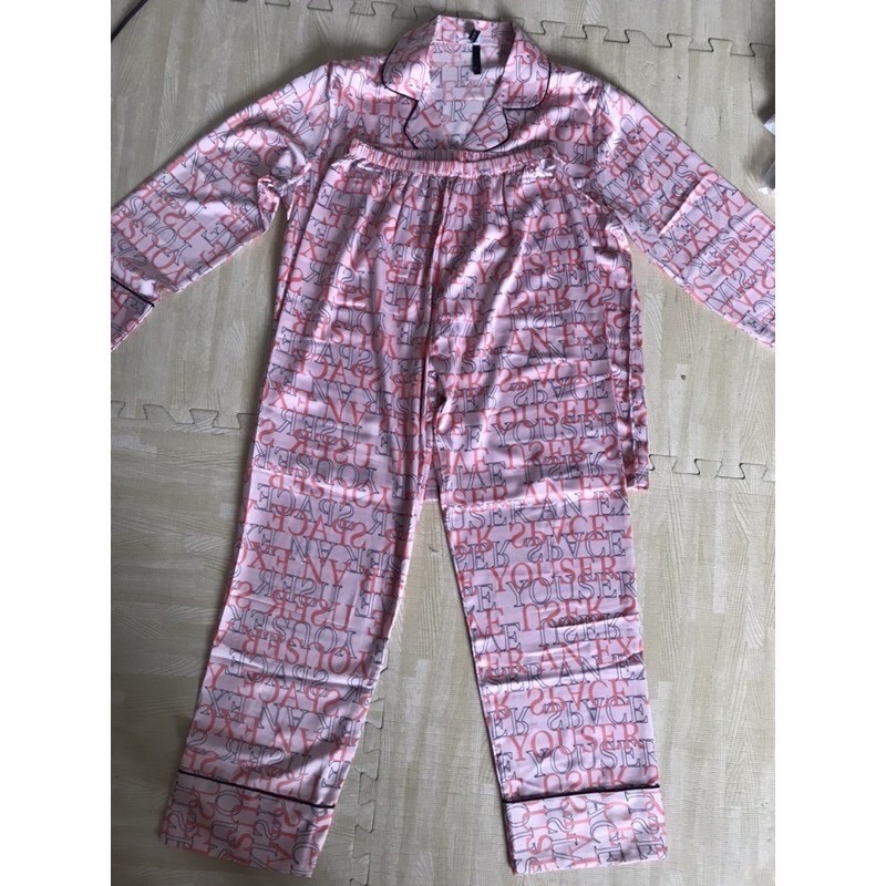 Pijama dài dài sherllar lụa satin cao cấp quảng châu 10