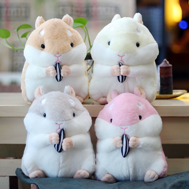 Chuột Hamster Nhồi Bông Dễ Thương Dùng Làm Gối Ôm