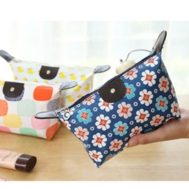 Túi PU Cao Cấp Đựng Mỹ Phẩm Đồ Trang Điểm Đồ Dùng Cá Nhân Nhỏ Gọn Tiện Lợi DUASHOP.