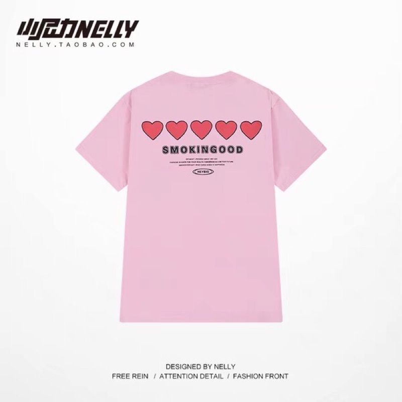 Áo phông nelly heybig sale (có sẵn) 5 trái tim
