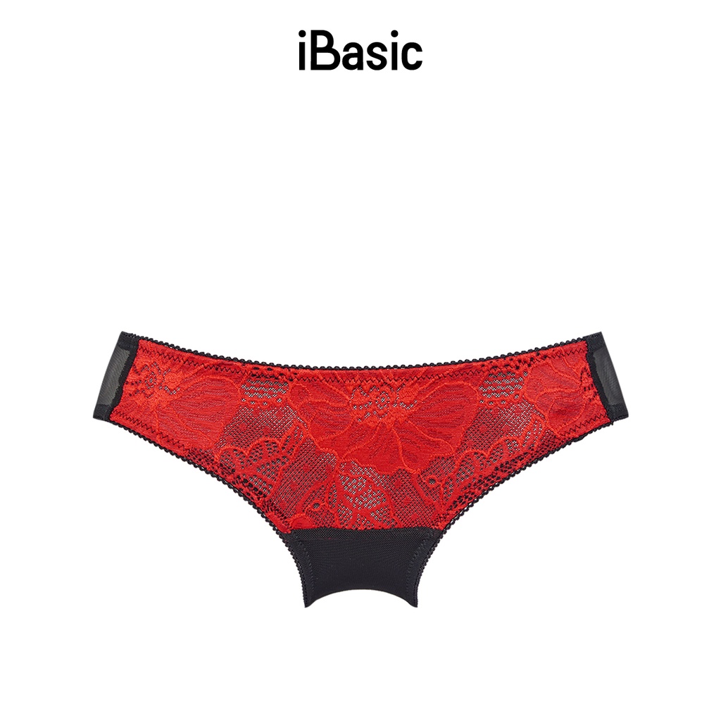 Quần lót nữ bikini lưới phối ren iBasic PANY057