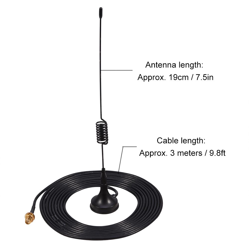 Ăng Ten Bắt Sóng Radio 433mhz + Cáp Từ Tính Cho Xe Hơi