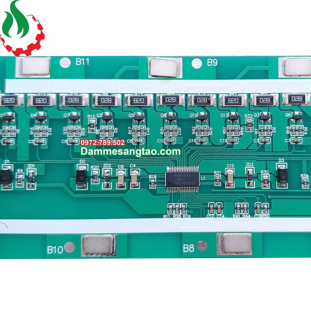 Mạch 13S 48V BW Li-ion 3.7V chuyên dùng xe điện