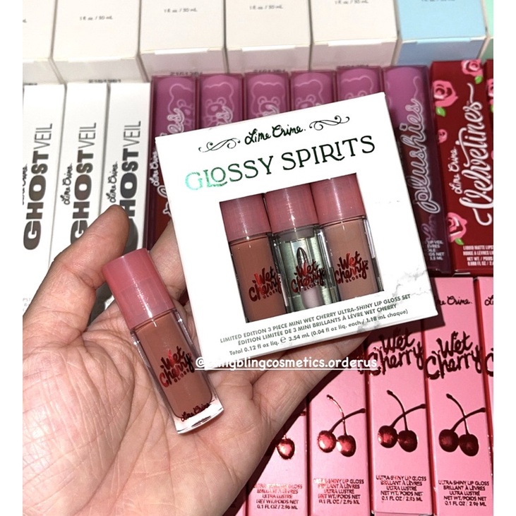 Set 3 son bóng Lime Crime mini