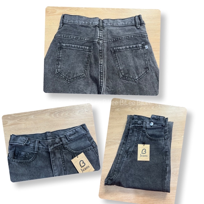 [Mã FAMARAL2 giảm 10K đơn 50K] [Có size đại] Quần jean ống rộng hai đai lai tưa mã 3132, kèm ảnh thật