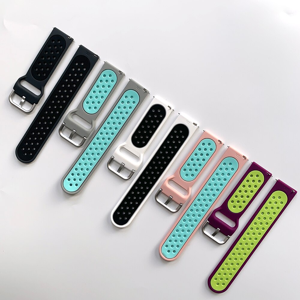Dây đeo đồng hồ silicon thoáng khí thay thế cho Amazfit T-Rex Pro