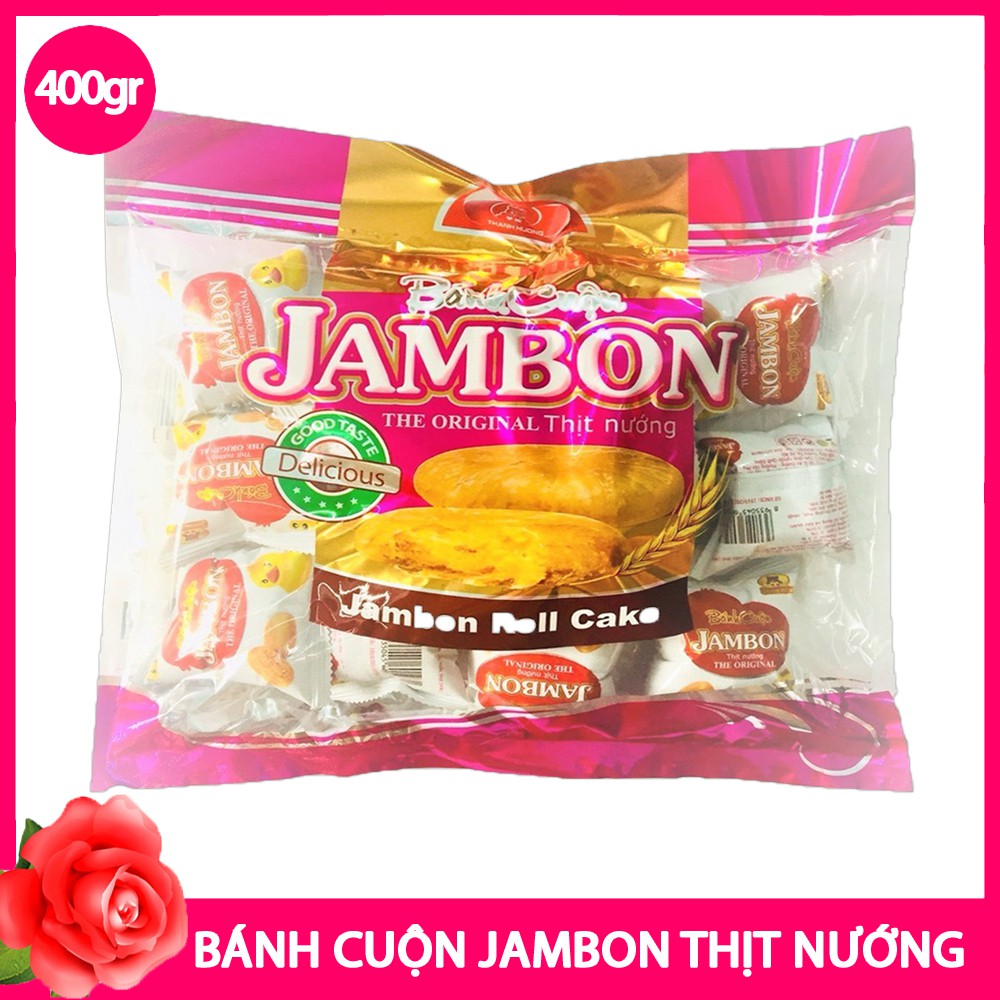 Bánh cuộn Jambon thịt nướng Thanh Hương 400gr