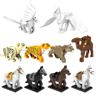 FLYING HORSE Bộ Đồ Chơi Lego Xếp Hình Động Vật Cho Bé