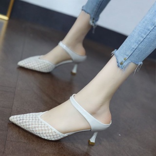 Giầy Sục nữ cao gót 5 phân ấn tượng