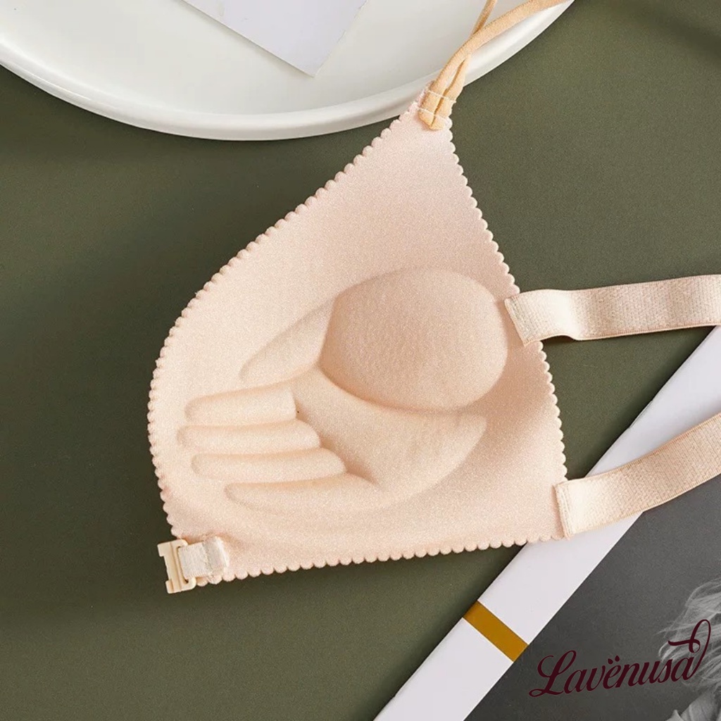 Áo lót nữ không gọng nâng ngực đệm bàn tay cao cấp quyến rũ LAVENUSA AL04
