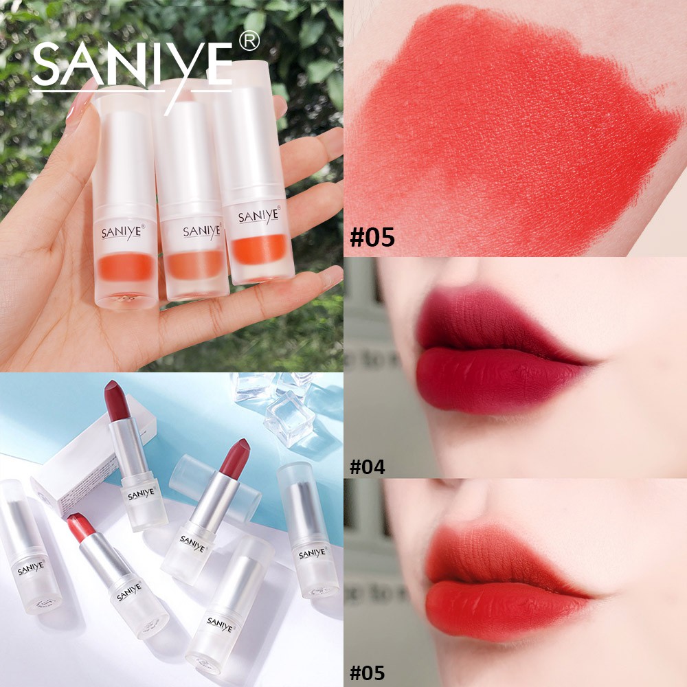 Son Lì SANIYE K2000 3.6g Chống Thấm Nước 6 Màu Tùy Chọn | BigBuy360 - bigbuy360.vn