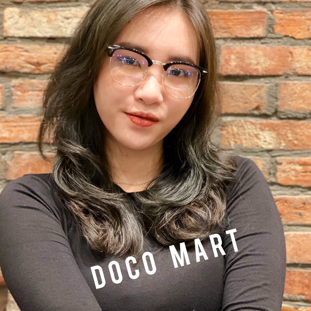 Gọng kính cận nam nữ DOCO MART M237 mắt kính cận tròn viền kim loại cao cấp không gỉ | BigBuy360 - bigbuy360.vn