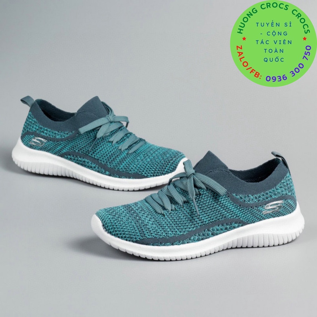 GIÀY THỂ THAO SKECHERS UNTRA FLEX STATEMENTS CHO NỮ MÀU XANH