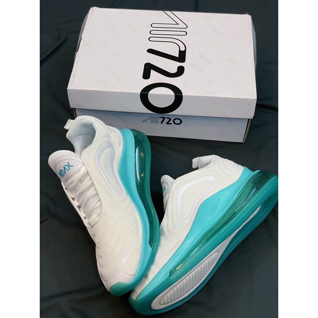 Giày NlKE Airmax 720 trắng đế xanh