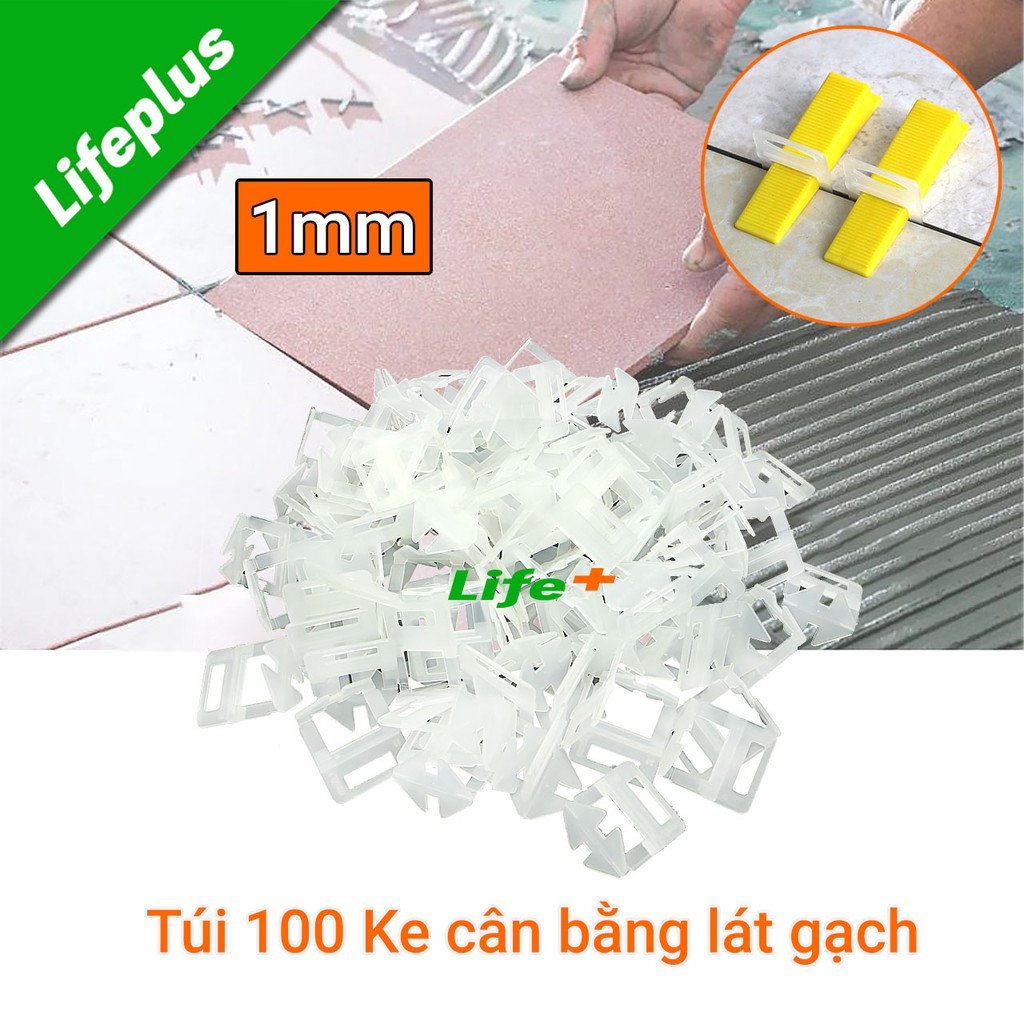 Combo 1 Kìm Ke + 100 Ke Nêm + 300 Ke Cân Bằng Ốp Lát Gạch