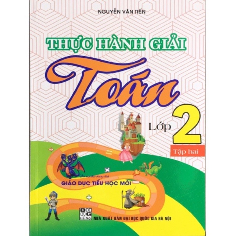 Sách - (Combo 2 tập) Thực Hành Giải Toán Lớp 2 (Theo chương trình tiểu học mới)