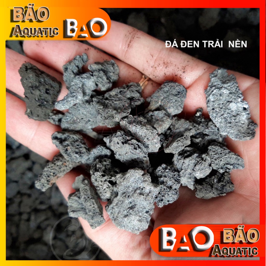 Đá Đen Gia Lai Vụn size 1cm-5cm - 1kg