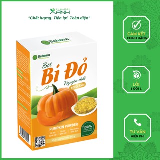 BỘT BÍ ĐỎ BEHENA Nguyên chất - Bổ não - Sáng mắt