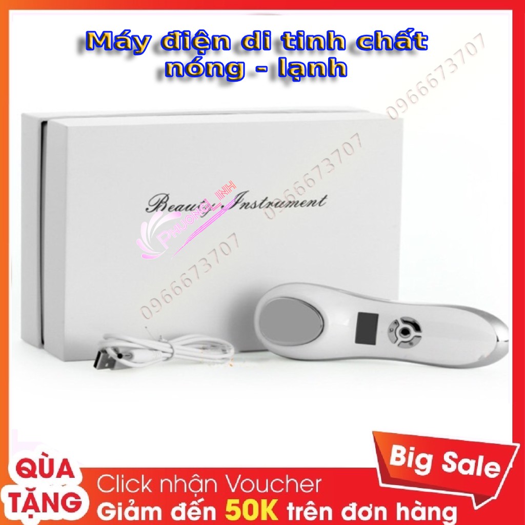 [GIÁ SALE] Máy điện di tinh chất và massage nóng lạnh