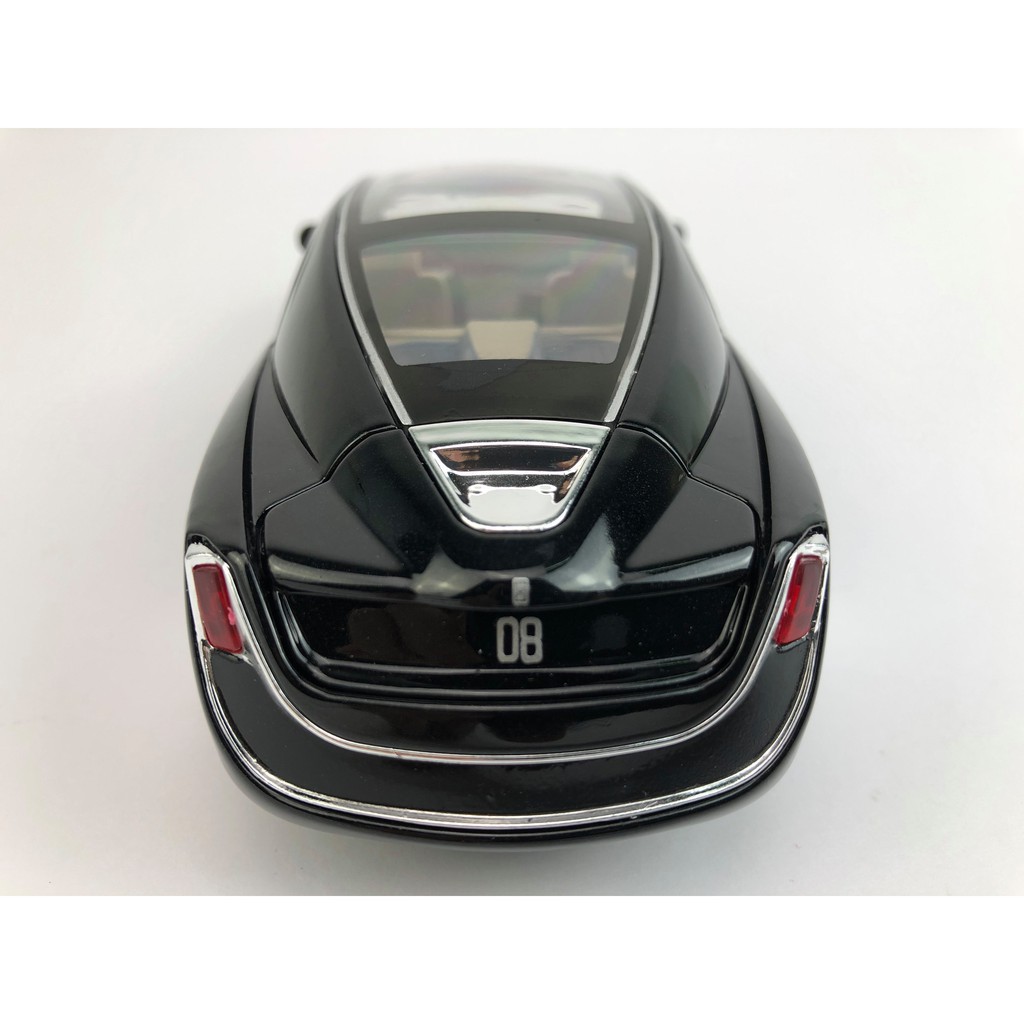 Xe mô hình tĩnh Rolls Royce Sweptail tỉ lệ 1:24 XLG hợp kim cao cấp - Màu đen
