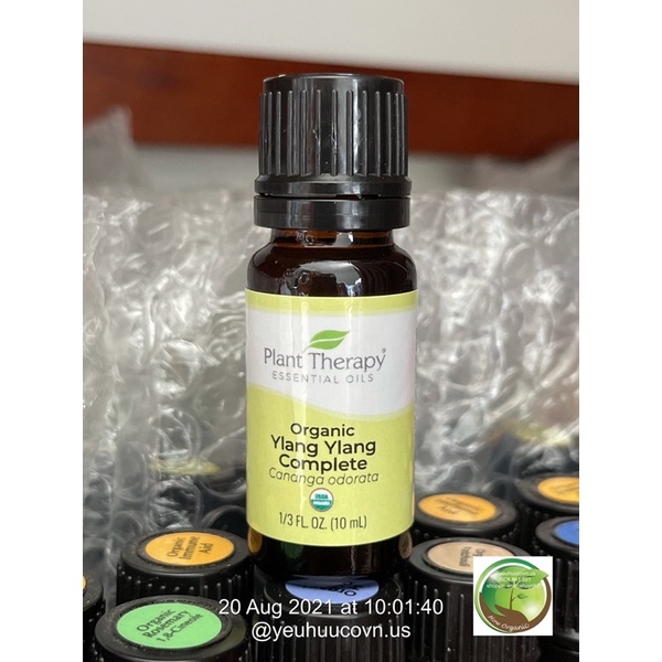 Tinh dầu Ylang Ylang - Ngọc Lan Tây Hữu Cơ Plant Therapy 10mL