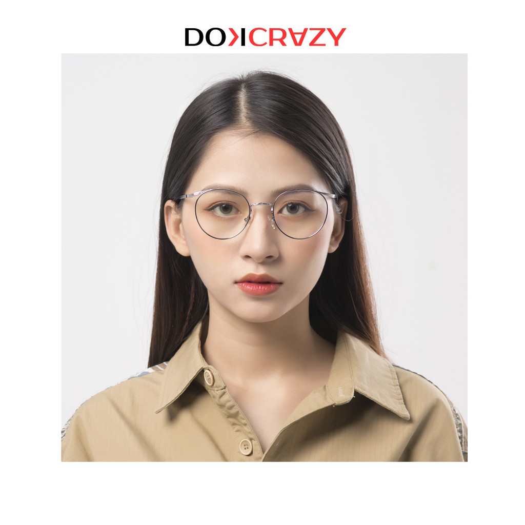 Gọng kính cận cá tính PANZY DOKCRAZY dáng tròn local brand thời trang nam nữ cao cấp phong cách retro Hàn Quốc | BigBuy360 - bigbuy360.vn
