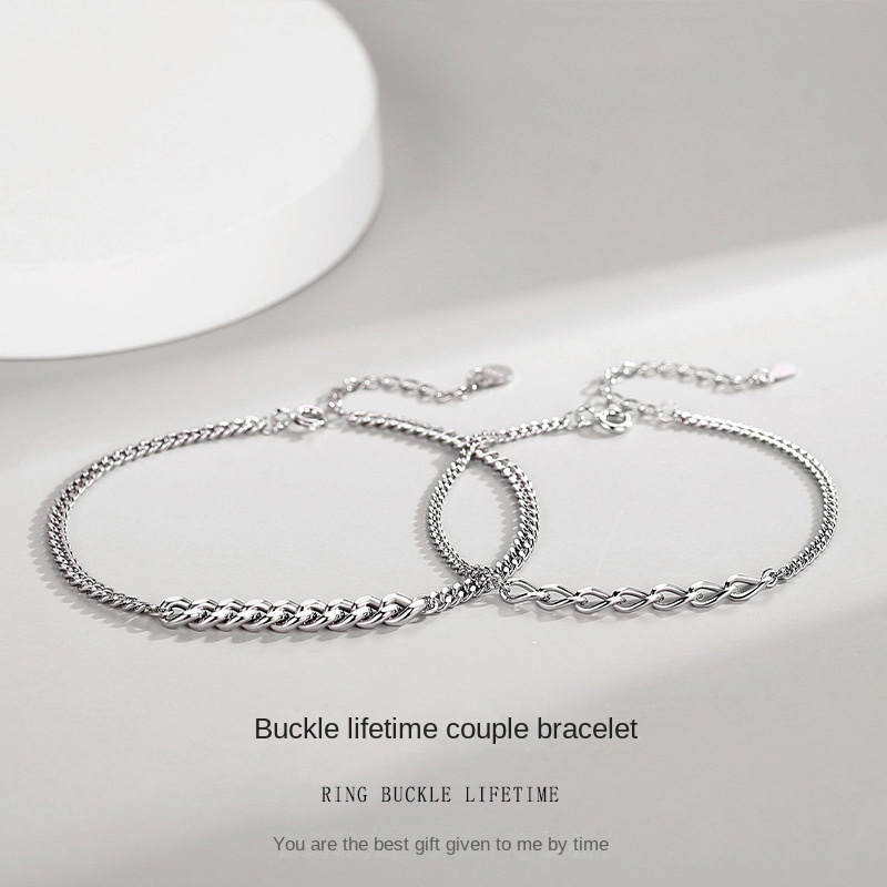 Vòng Đeo Tay Cặp Đôi Thiết Kế Đơn Giản Thời Trang