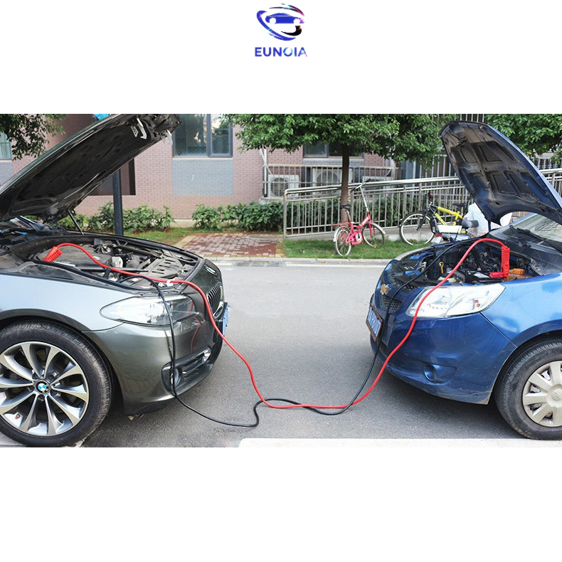 Dây Câu Kích Bình Ắc-Quy Cứu Hộ Ô Tô Xe Hơi Khẩn Cấp