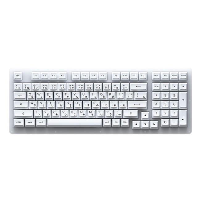 Bàn phím cơ máy tính không dây có dây gaming mini led giá rẻ chính hãng cao cấp bluetooth AKKO ACR98 White Hotswap RGB G