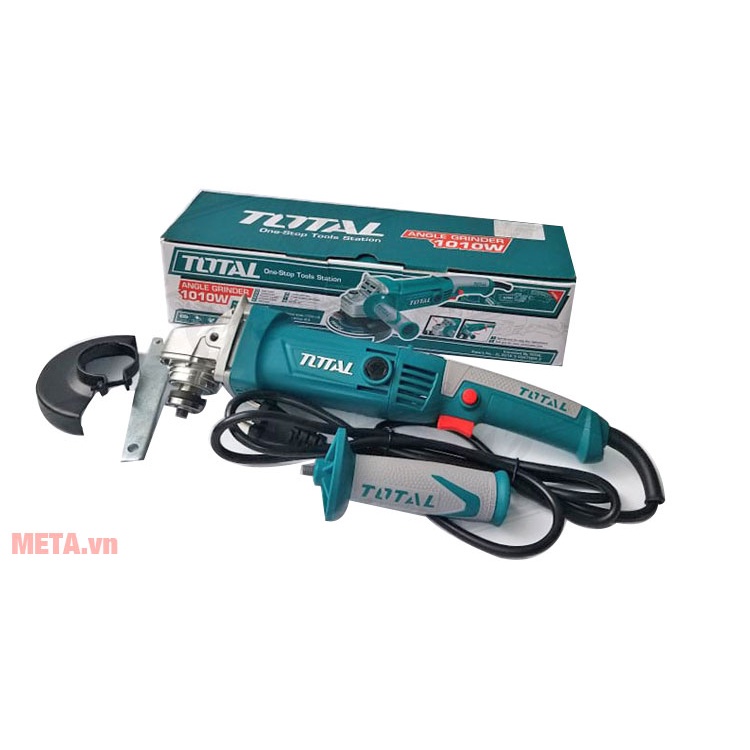 Máy Mài Góc 125mm 1500W TOTAL TG11512526 Công Tăc Bóp ( Kiểu Máy Khoan) Trục Chính M14 - Cắt sắt cầm tay