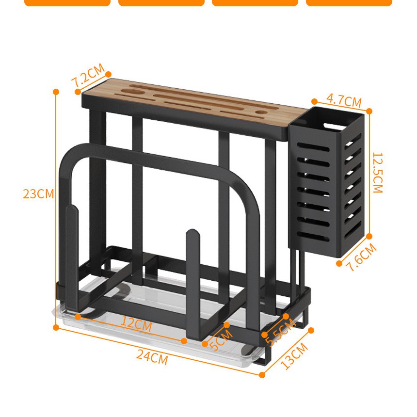 Kệ Dao Thớt Thép, Inox Kava, Đồ Dùng Bếp | BigBuy360 - bigbuy360.vn