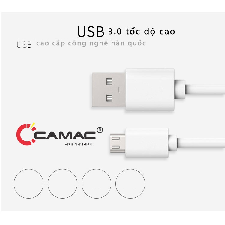 Cân Điện Tử  CAMAC KOREA Thay Pin AAA Cân Sức Khỏe Gia Đình Bảo Hành 1 Năm Tặng Cáp bảo hành 24 tháng