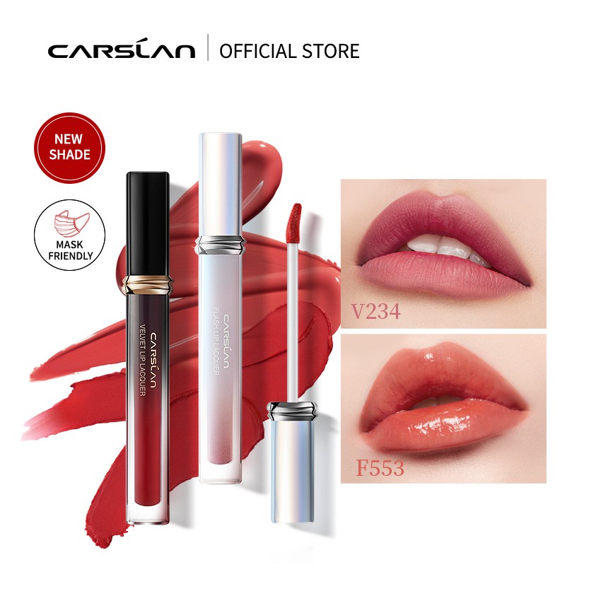 Son kem CARSLAN mềm mịn như nhung lì chất lượng cao 3g