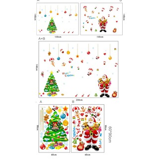 DECAL TRANG TRÍ NOEL 2 MẶT 2021 SỐ 31