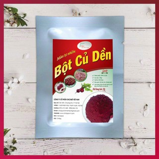 Bột màu tự nhiên gói 50g tạo màu hồng bột củ dền