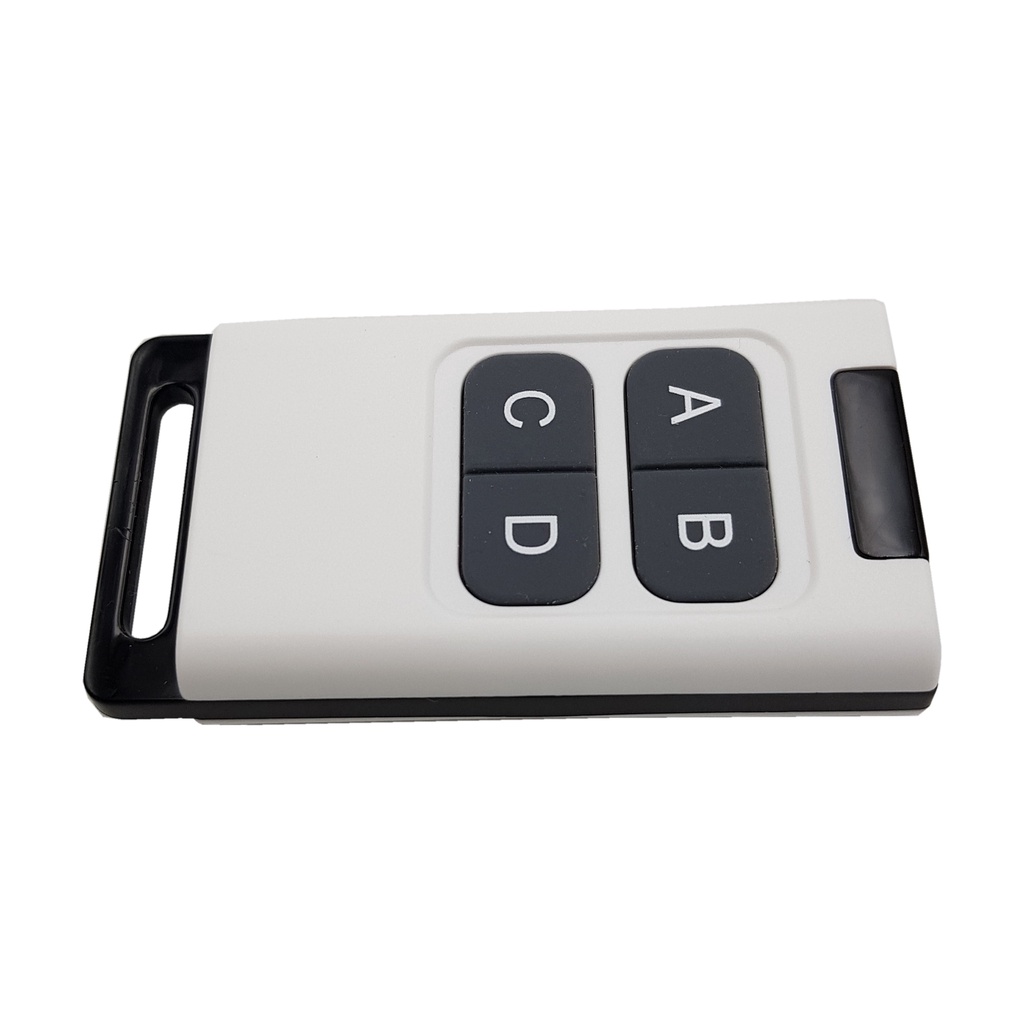 Remote mã cố định 4 kênh ABCD RF 315/433Mhz , sang trọng , phím bấm êm