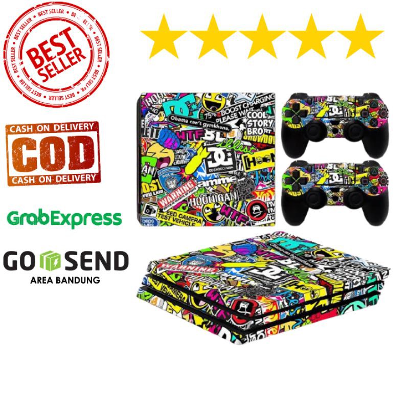 Thân Máy Chơi Game Garskin Ps4 Slim / Fat / Pro