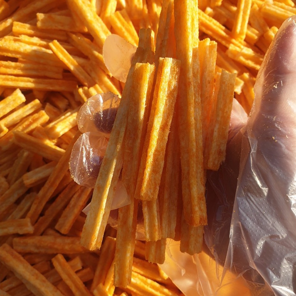 Khoai Tây Lắc Bột Phô Mai Dạng Ống Túi 500gr