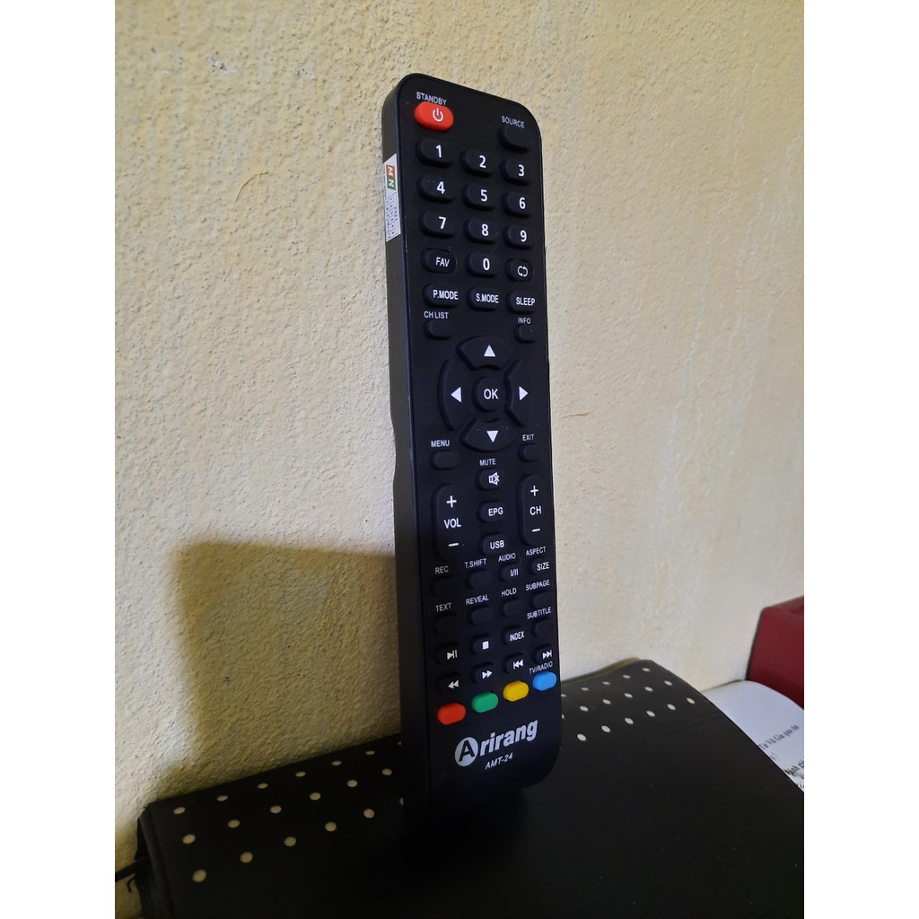 Remote Điều khiển tivi Arirang LED/LCD/Smart TV- Hàng chính hãng theo TV 100% Tặng kèm Pin