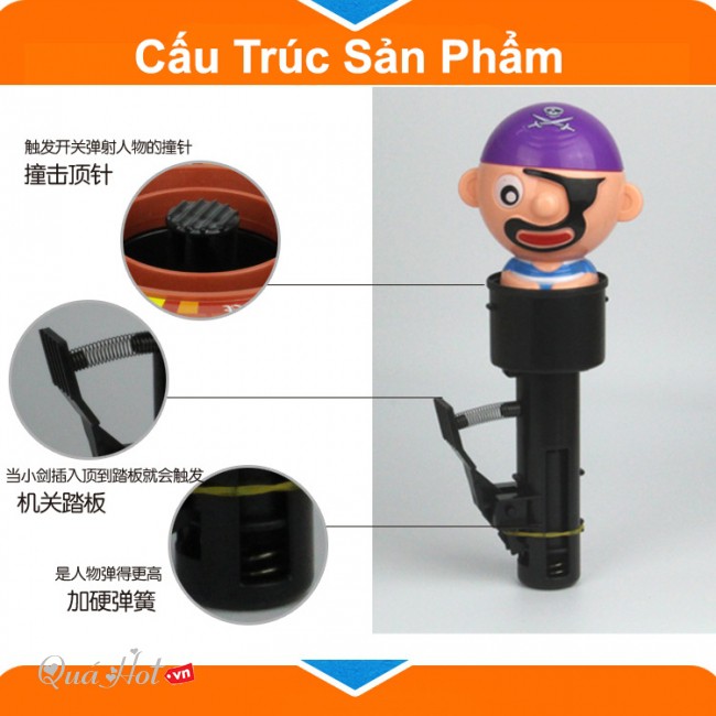 Bộ Đồ Chơi Đâm Hải Tặc Size Siêu Lớn