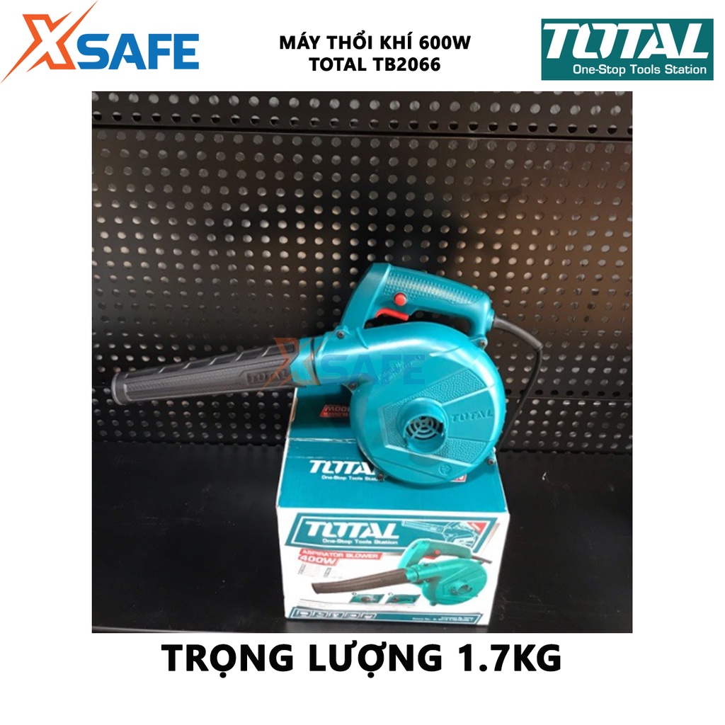 Máy thổi bụi cầm tay Total TB2066 công suất 600W Tốc độ không tải 0-16000/ phút - Chính hãng