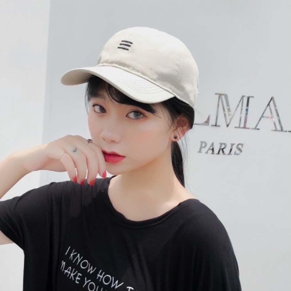 NICKOLAS Mũ Lưỡi Trai Unisex Thêu Chữ Thời Trang