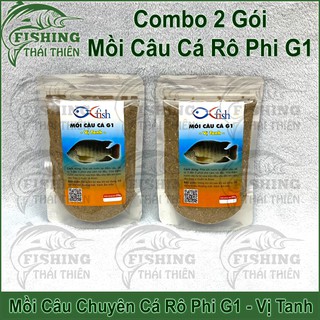 Mồi Câu Cá Rô Phi G1 Vị Tanh Gói 250g