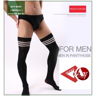 [Mã FASHIONT4MA giảm 10K đơn 50K] Vớ dài trên đầu gối - Tất nam siêu sexyVONAMDAI