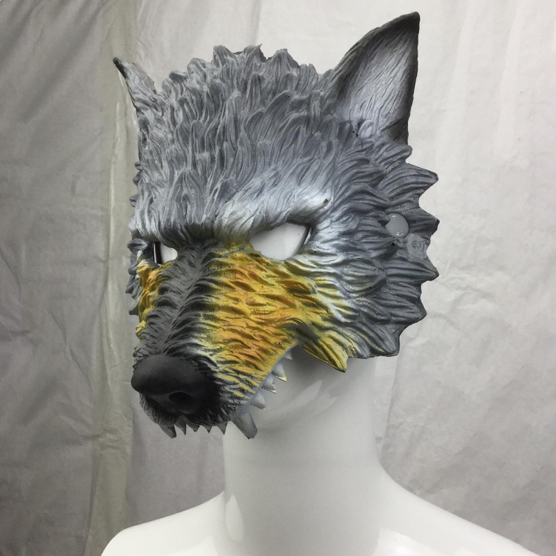 Đầu Sói 3D Hóa Trang Halloween