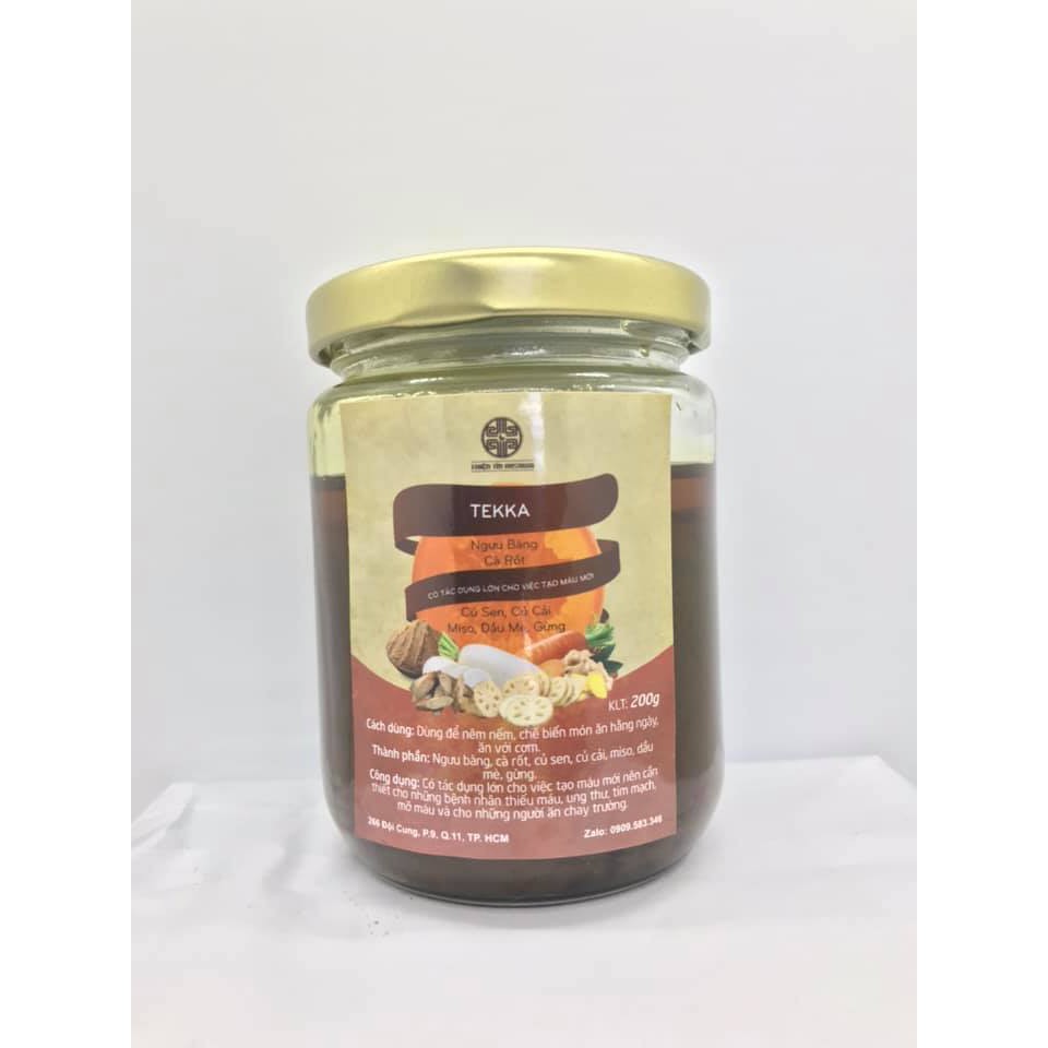 Tekka - thức ăn bổ dưỡng