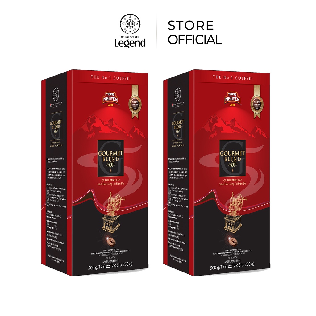 [Trung Nguyên E-coffee Chính Hãng] Cà phê Gourmet Blend Trung Nguyên Legend - Rang Xay