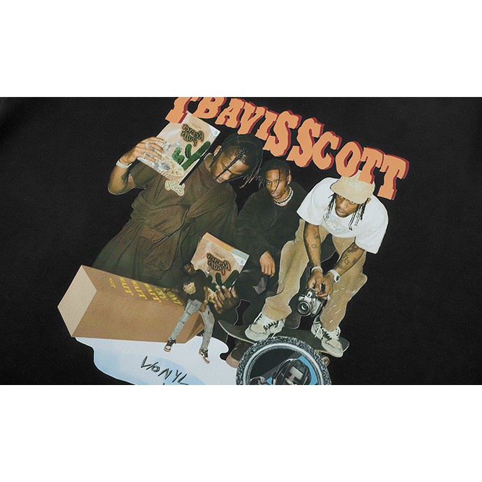 Áo Sweater TATO Travis Scott Vải Nỉ Da Cá Cao Cấp