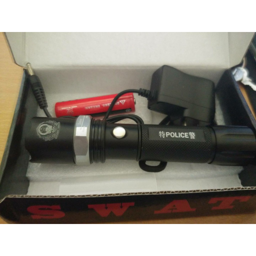 Đèn pin vỏ kim loại siêu sáng siêu bền XSL T102